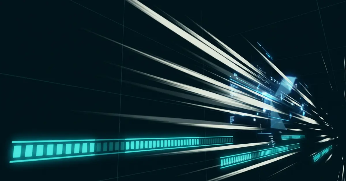 Abstract speed and performance visualization for web design