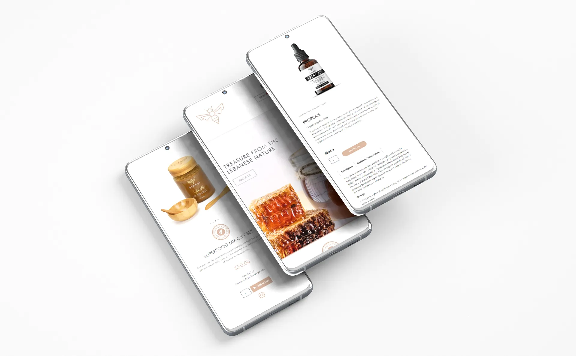 Asalli mobile website