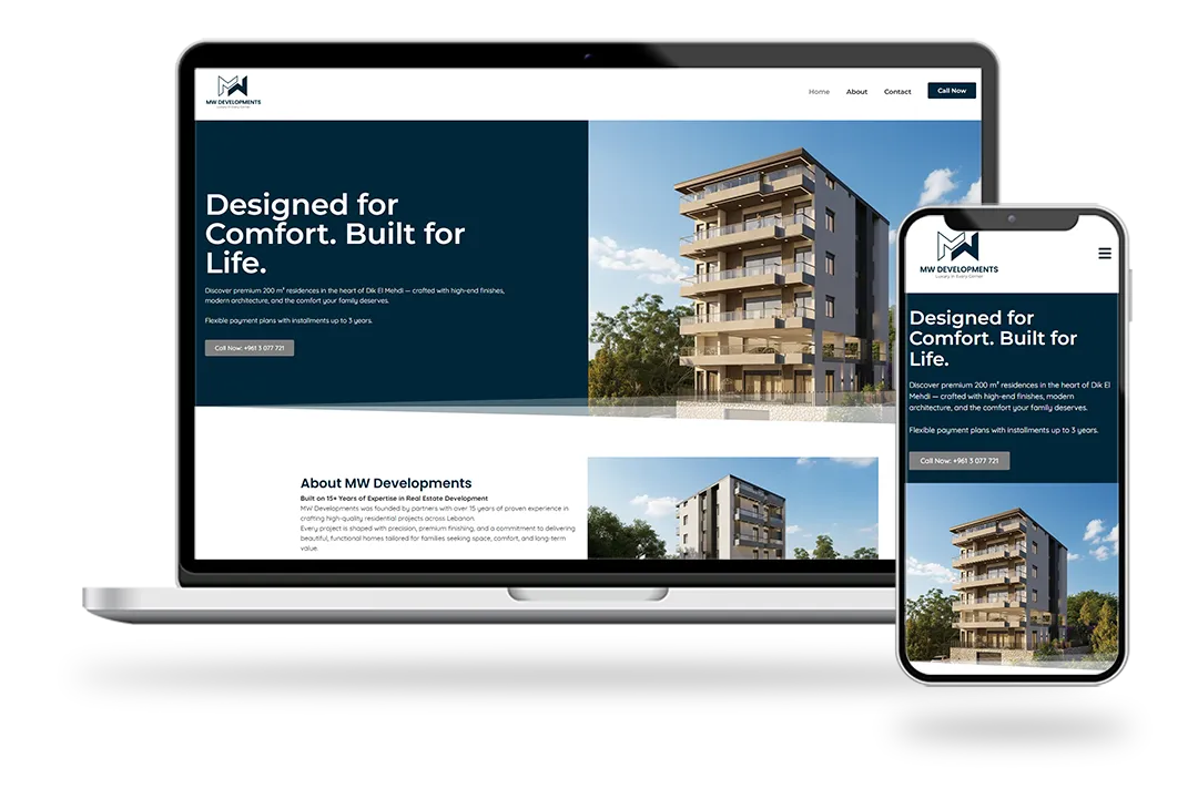 MW Developments project showcase