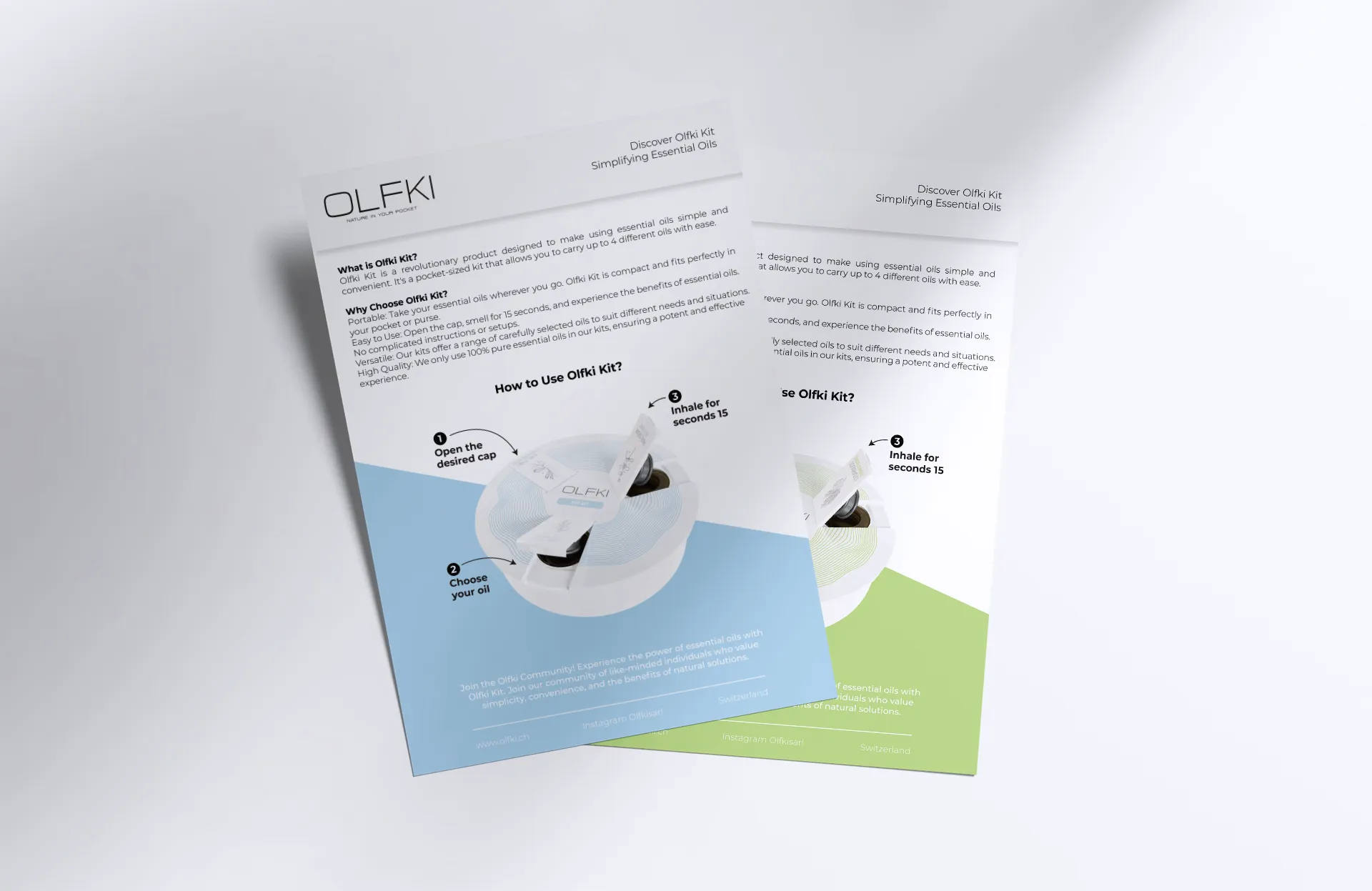 Olfki flyer design 1