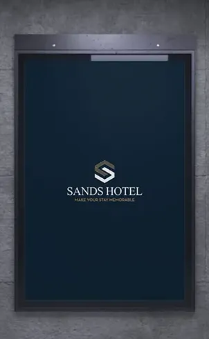 Sands Hotel outdoor billboard 2