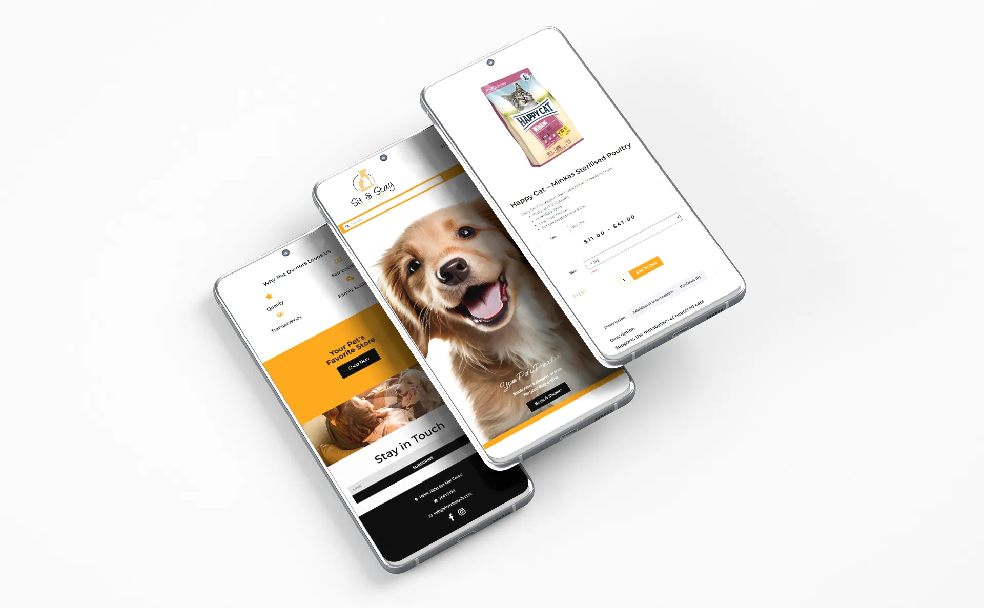 Sit and Stay mobile app