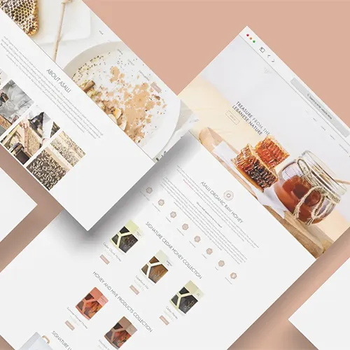 Asalli brand and website